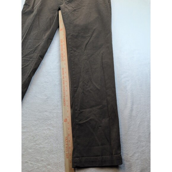 MASON'S New York Regular Fit Flat Front Stretch Cotton Pants Mens Sz 58/42 Brown - Picture 7 of 16
